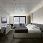 Overview of a Balcony Suite