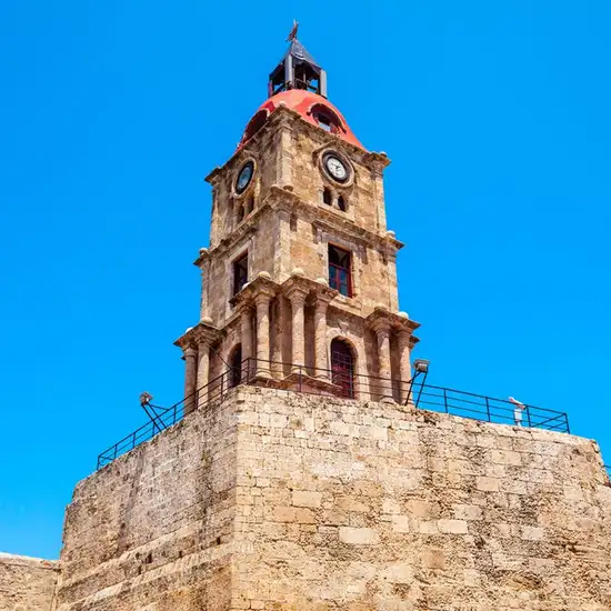 Image related to Roloi Clock Tower Rhodes Town Greece