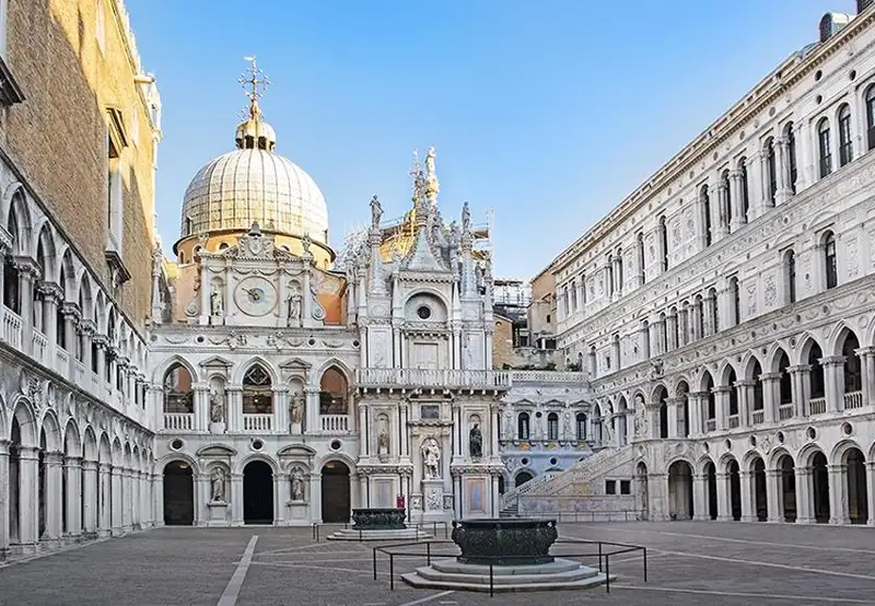 Doge's Palace in Venice Italy