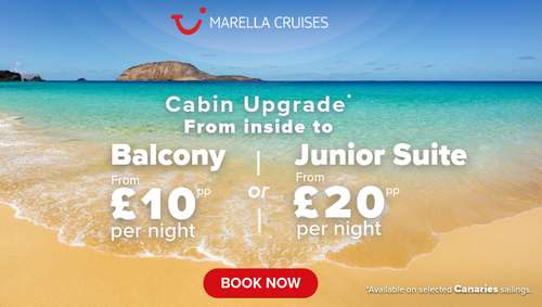 Marella Balc upgrade IGLU promotional banner