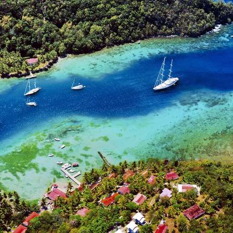 Photo overview of Castries, St. Lucia