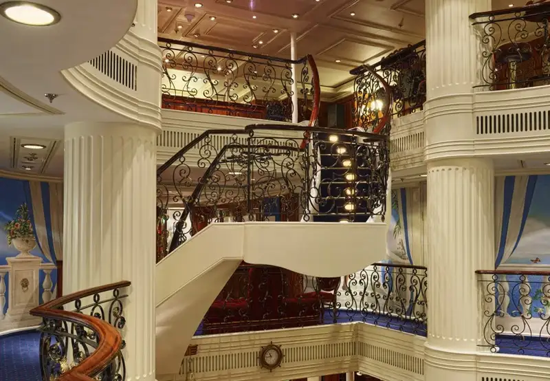 atrium of royal clipper