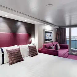 Image related to Deluxe balcony Fantastica with partial view