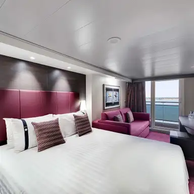 Image related to Deluxe balcony Fantastica with partial view