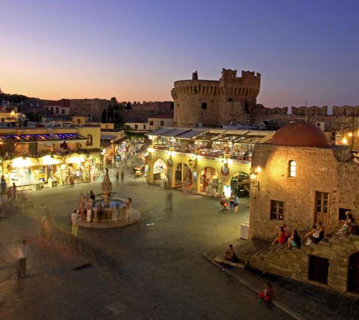 Rhodes Town Medieval Town