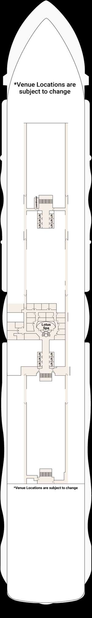 Deck plan for Star Princess