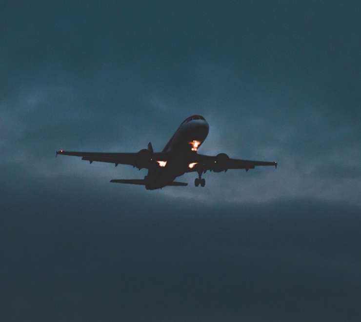 Arrive in UK - Overnight flight