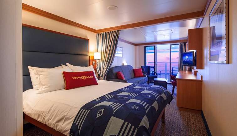 Family Deluxe Oceanview Stateroom with Verandah