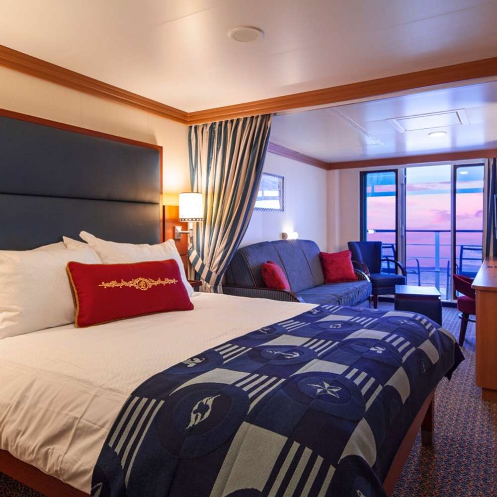 Family Deluxe Oceanview Stateroom with Verandah