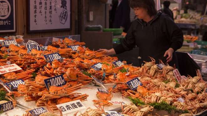 Omicho Market, Kanazawa