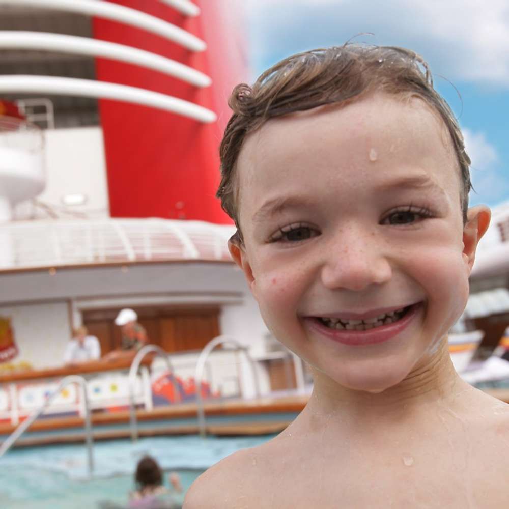 Boy at Pool
