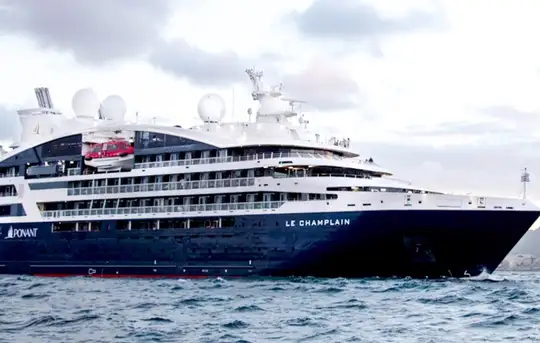 Image related to Le Champlain sailing