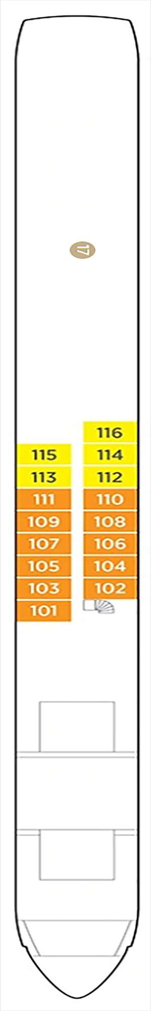 Deck plan for AmaSerena