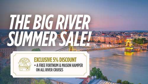 River Cruise Launch promotional banner