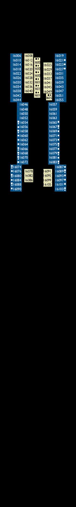 Deck plan for Costa Toscana