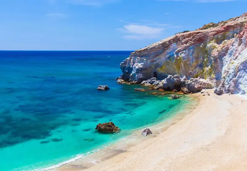 Paliochori Beach Milos Greece