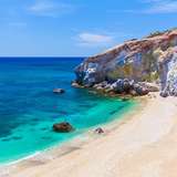 Paliochori Beach Milos Greece