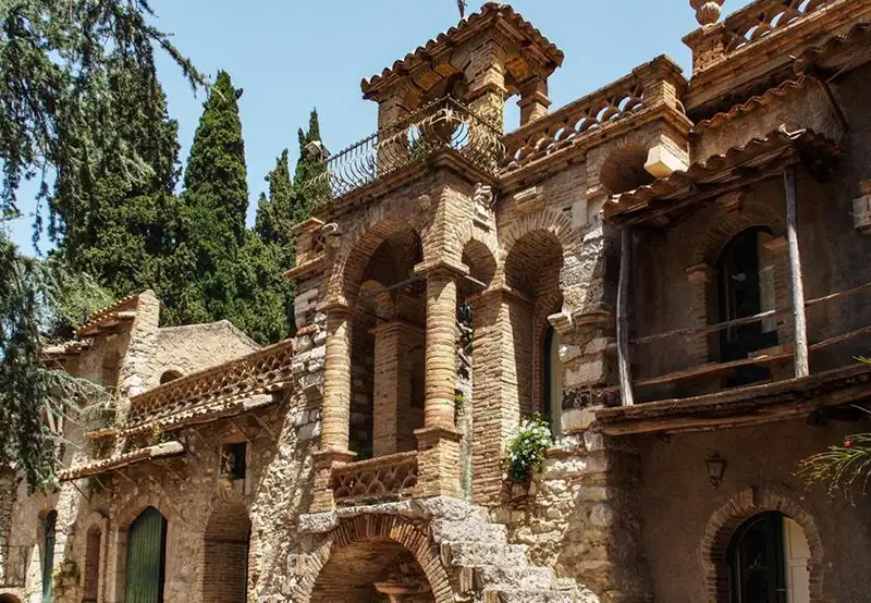 Villa Comunale Taormina Sicily Italy