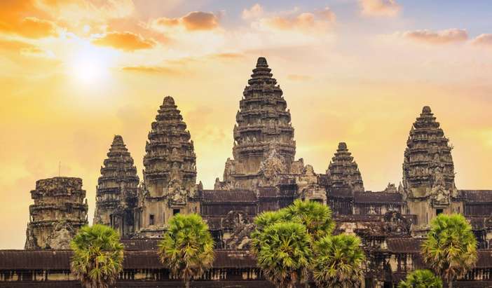 Siem Reap - Angkor Wat at sun rise