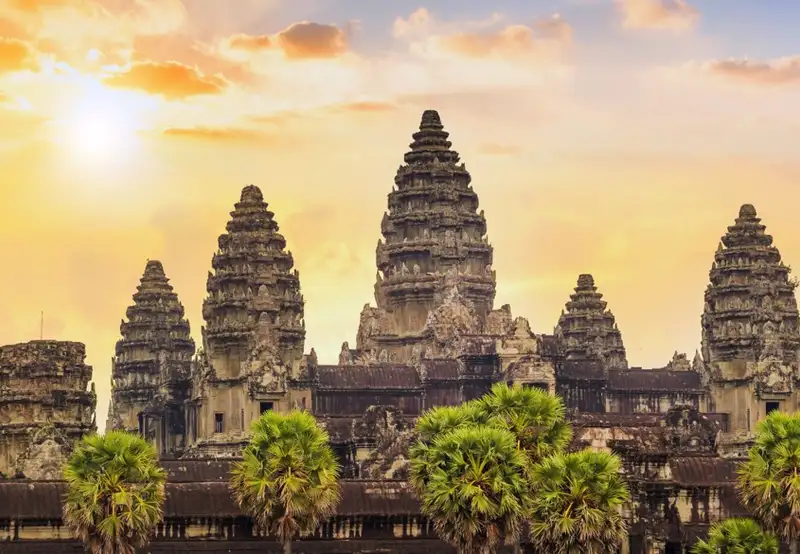 Siem Reap - Angkor Wat at sun rise