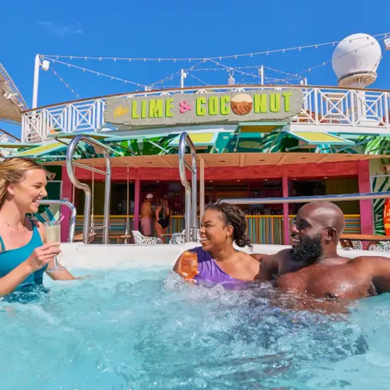 Image related to people relaxing in the pool