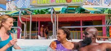 Image related to people relaxing in the pool