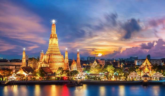 Bangkok, Thailand - Overnight onboard