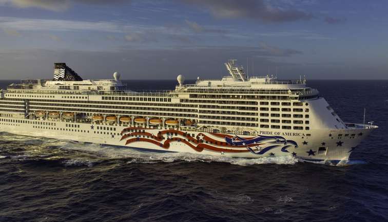 aerial of pride of america