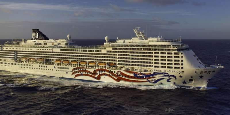 aerial of pride of america