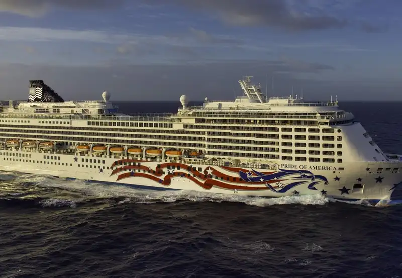 aerial of pride of america