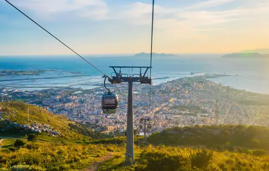 Image related to Erice Cable Car