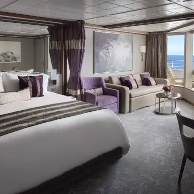 Image related to Camarote Penthouse Deluxe en la proa con balcón grande