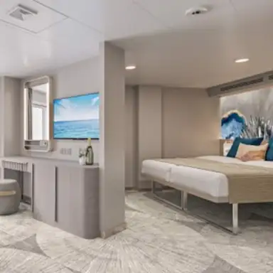 Image related to Forward-Facing Suite with Master Bedroom and Large Balcony