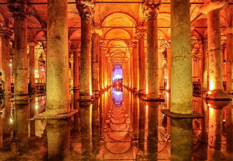 Basilica Cistern Istanbul Turkey