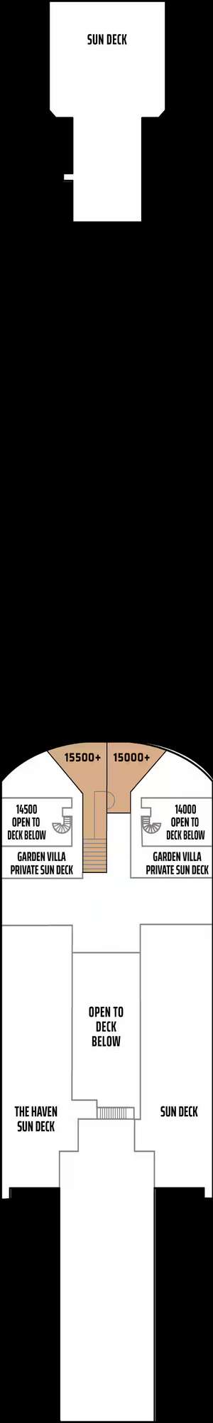 Deck plan for Norwegian Gem
