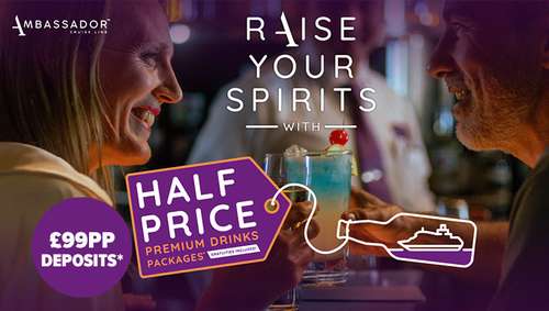 amb drinks hp iglu promotional banner
