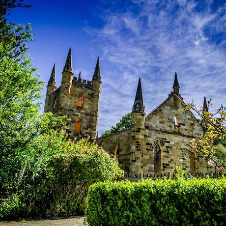 Photo overview of Port Arthur, Tasmania