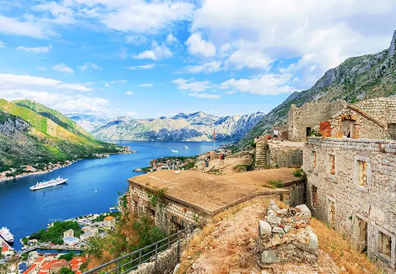 San Giovanni Castle Kotor Montenegro