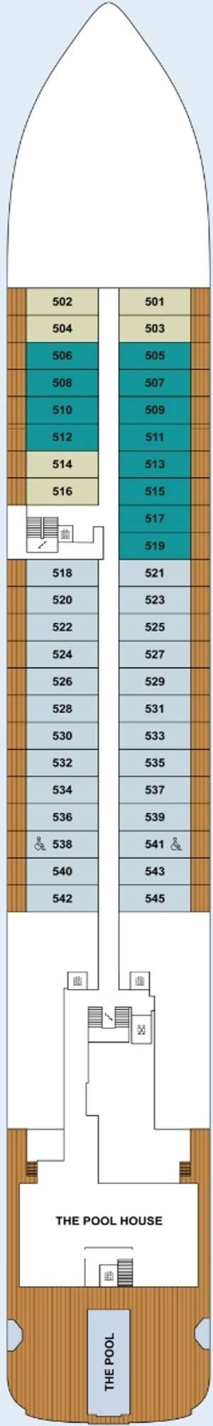 Deck plan for Evrima
