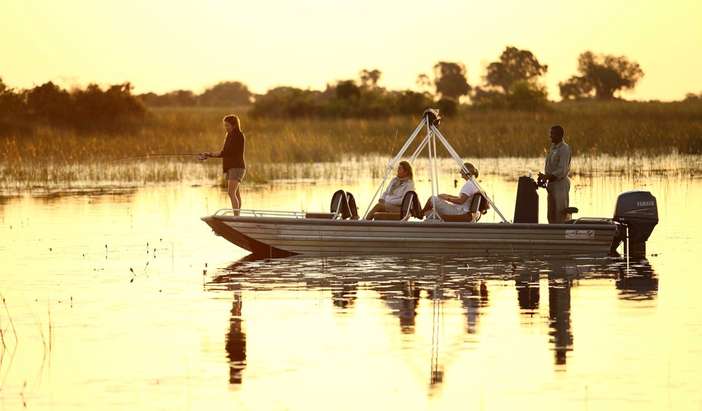 Okavango Delta, Botswana- Seasonal Motorized Boat Excursions