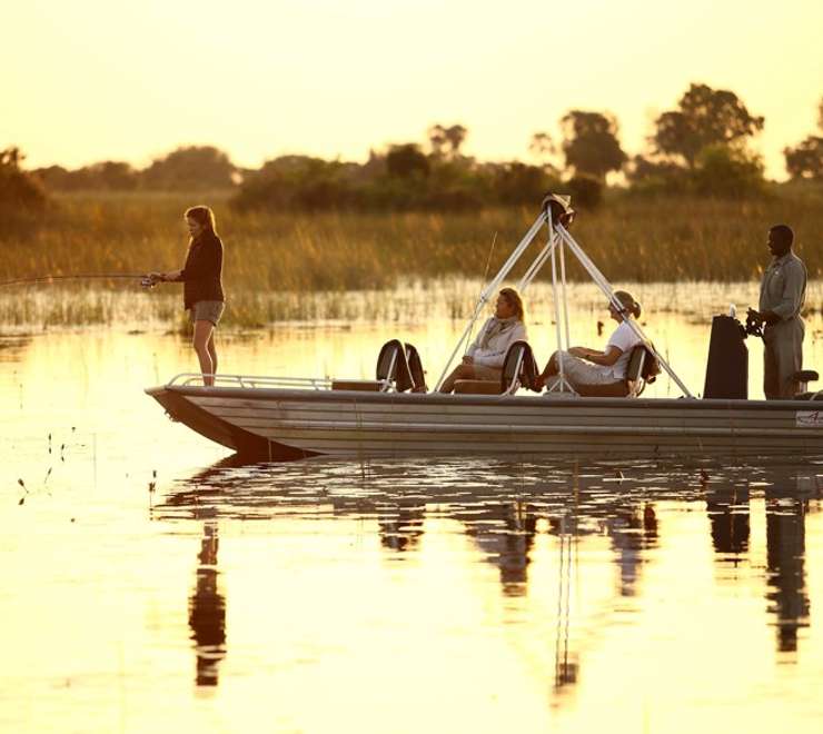 Okavango Delta, Botswana- Seasonal Motorized Boat Excursions