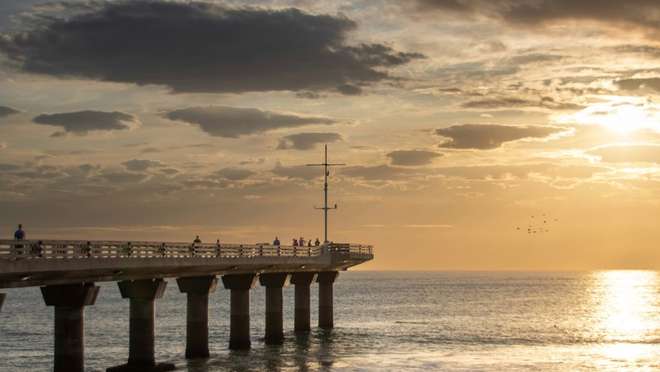 Explore a friendly South African coastal city, gateway to wildlife and golden beaches.
