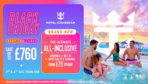 Royal - BF Flash Savings promotional banner