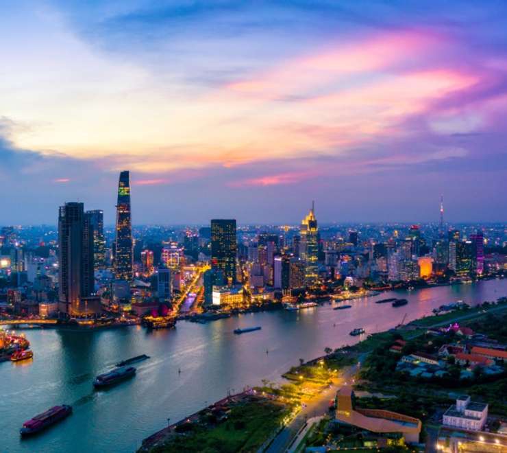 Ho Chi Minh City Skyline