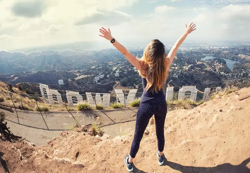 Hollywood Hills and Sign Los Angeles USA