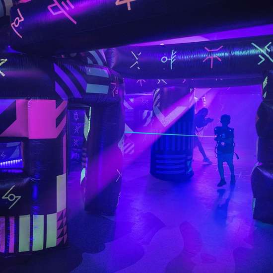 Laser tag: Clash for the Crystal City and Battle for Planet Z