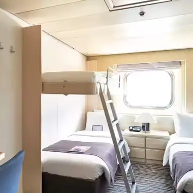 Image related to Decks 8/9 Outside Cabin (3 berths)