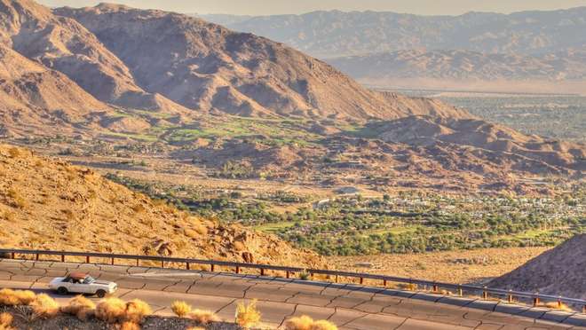 From Los Angeles, through Palm Springs, to Phoenix