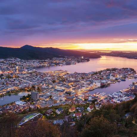Photo overview of Bergen