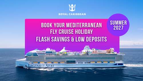Royal Caribbean fly med - IGLU promotional banner